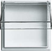 Gira 040966 - overgangsplaat klapdeksel transparant wit tx44