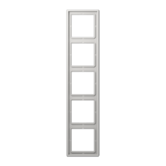 Jung LS985LG - ls 985 lg - afdekraam 5-voudig licht grijs ls990