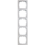 Berker 10159909 - afdekraam 5-voudig polar wit mat s1