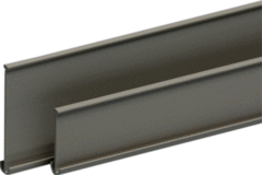 Attema AT2328 - 2328 - scheidingswand sw40 grijs lengte 2 meter (hoogte 40mm)