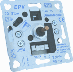 Klemko 891040 - inbouw tronic dimmer d-paf-315 vermogen 20-315w