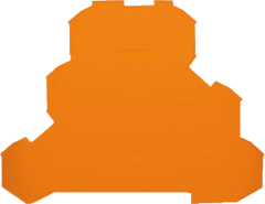 Wago 2002-3291 - 20023291 - afsluitplaat grijs