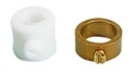 Stelring wit gatdiameter 6,5mm 601260 (zak van 10 stuks)