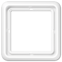 Jung CD581WW - cd 581 ww - afdekraam 1-voudig alpin wit cd581ww
