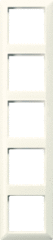 Jung AS585 - afdekraam 5-voudig creme wit