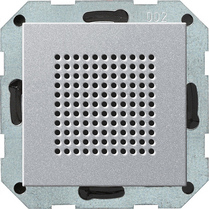 Gira 228226 - luidspreker radio rds aluminium 55 uitbereiding voor stereogeluid