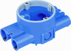 ABB HAF 7126.120 - inbouwdoos hw50g 1x5/8buis + 1x3/4buis hollewand