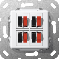 Gira 569403 - aansluit wcd 4x luidspreker zwg