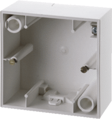 Berker 10419909 - opbouw behuizing 1-voudig polar wit mat s1