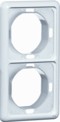 Peha 00362211 - tegel afdekraam plaat 2-voudig 80672wuw creme