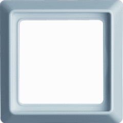Busch Jaeger 2CKA001730A0191 - afdekraam 1-voudig 2101-34 alpin wit a44