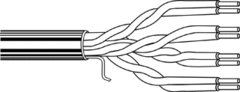 Belden TU1529205 - cat5e utp kabel 1583e prijs per meter