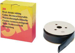 3M 7000099136 - 30rzwa - krimpslang zwart 3,0-1,0 (lengte 10mtr)