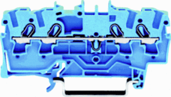 Wago 2002-1404 - 20021404 - 4-dr-fm-klem blauw