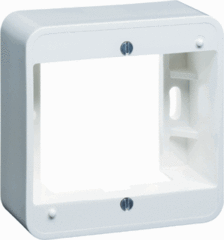 Peha 00207111 - opbouw rand 1-voudig creme wit 80.691w
