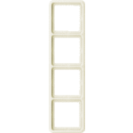 Jung CD584W - cd 584 w - afdekraam 4-voudig creme wit cd584w