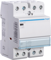 Hager ESC441 - magneetschakelaar 40-amp. 4-verbreek 230v