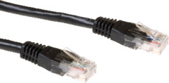 ACT IB8951 - patchkabel utp 6 zw 1,5m