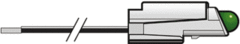 Niko 170-37823 - lichteenheid led 230v groen