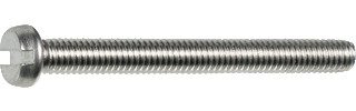 Hoenderdaal 1631.01.24101 - metaalschroef m4x8 verzinkt doos 200 stuks
