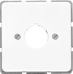 Jung CD564WW - 564 - inzetplaat 22.5mm gat wit cd
