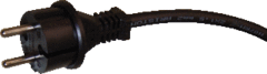 Hk Electric 517800046 - gereedschapssnoer 2x1.5mm2 h07rnf 5 meter met aangegoten stekker