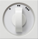 Gira 066503 - inzetplaat + knop 3-standen zwg 55