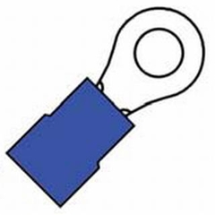 Klemko 100680 - Perskabschn ring kabelschoen a2543r 2,5 ds100