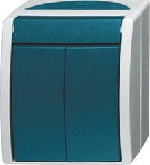 Busch Jaeger 2CKA001085A1617 - schakelaar serie 2601/5w-53 oce