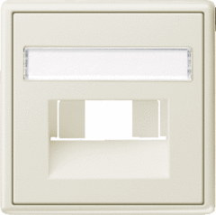 Gira 028401 - plaat 1/2xmj uae tekstkader cwg 55