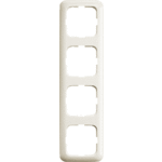 Busch Jaeger 2CKA001725A0647 - afdekraam 4-voudig 2514-212 inbouw si creme
