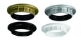 Iso schroefring e27 zilver 605605
