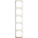 Busch Jaeger 2CKA001725A0654 - afdekraam 5-voudig 2515-212 inbouw si creme