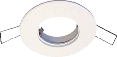 Klemko 876540 - verona inbouw verloopring D=80mm led-ia-1vrd led-ia-1vrd-w (wit)