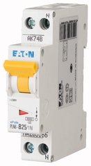 Eaton 263166 - automaat 25amp 1p+n 18mm pln6-b25/1n
