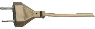 Hk Electric 517300045 - eurosnoer transparant 2x0,75mm2 3mtr