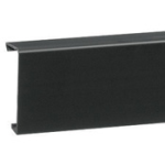 Elektro Plint zwart 55mm RAL 9011