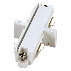 Slv 1-fase doorverbinder / koppelstuk wit 143091