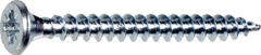 Proftec 5203.01.25601 - spaanplaatschroef verzinkt 4.0x40 doos 200 stuks