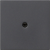Gira 027428 - inzetplaat snoer antraciet 55