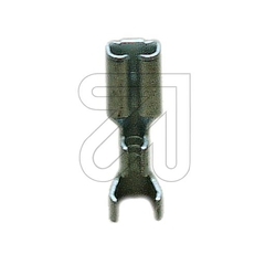 Vlakstekerhuls verzinkt 2,5mm2 6,3mm doos 100 stuks 168250