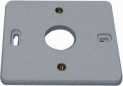 Corodex 2230881WI - Cord montdeks 881wi 1-voudig perilex met middengat