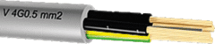 Draka TU9003105 - ss yy gy 2x1mm2 prijs per meter