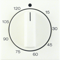 Berker 16338982 - timer schakelaar afdekplaat ral1013 creme