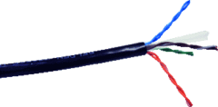 Belden 7965PE - cat6 utp pe zwart outdoor prijs per meter