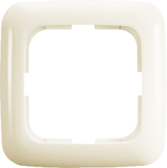 Busch Jaeger 2CKA001725A0613 - afdekraam 1-voudig 2511-212 inbouw si creme