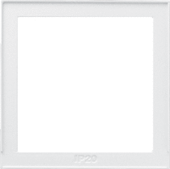 Gira 028966 - inzetplaat voor 55x55mm wit tx44