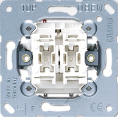Jung 509EU - schakelaar 2 x wissel basis