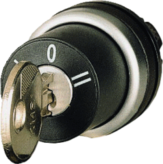 Eaton 216894 - sleutelschakelaar m22-ws3 3s4 terugverend (met 1 sleutel)