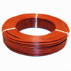 Luidsprekerkabel 2x1mm rood zwart prijs per meter